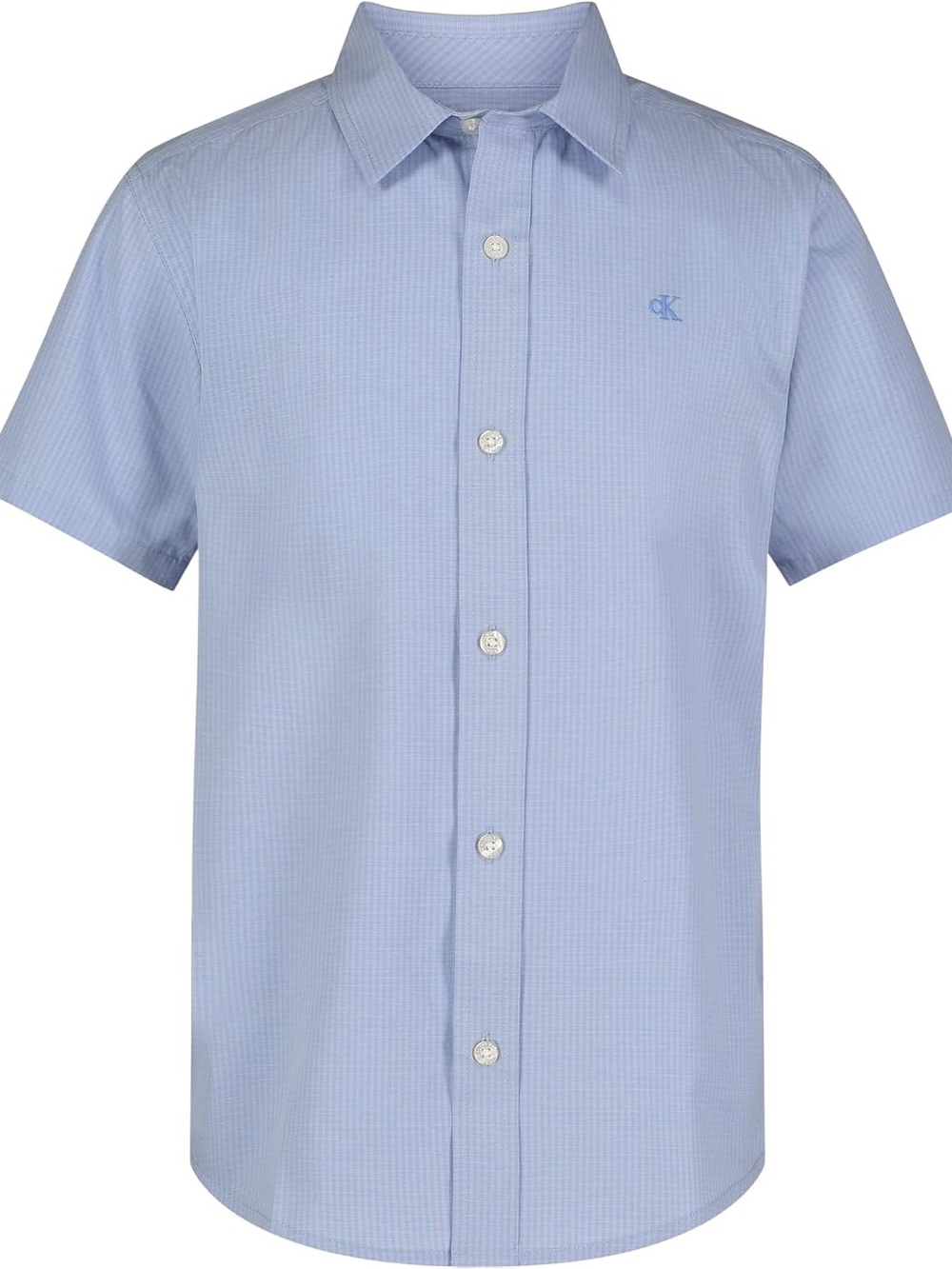 Calvin Klein boys button down short sleeve shirt